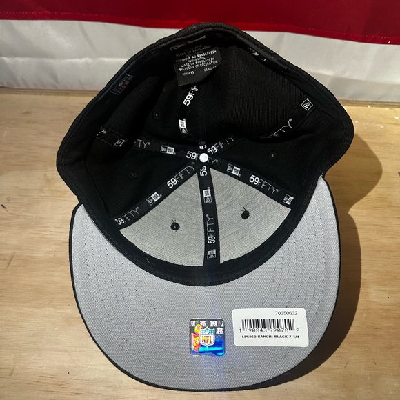 Kansas City Chiefs NewEra hat 7 1/4 - Picture 3 of 3